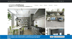 Desktop Screenshot of ceramicasitalianas.com